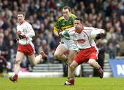 3 April 2005; Martin Penrose, Tyrone, in action against Seamus Moynihan, Kerry. Allianz National Football League, Division 1A, Kerry v Tyrone, Fitzgerald Stadium, Killarney, Co. Kerry. Picture credit; Brendan Moran / SPORTSFILE