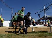 2 April 2005; Connacht's Eric Elwood makes his way onto the field. European Challenge Cup 2004-2005, Semi-Final, Connacht v Sale Sharks, Sportsground, Galway. Picture credit; Pat Murphy / SPORTSFILE