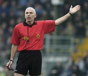 3 April 2005; Ger Kinneavy, referee. Allianz National Football League, Division 2B, Meath v Cavan, Pairc Tailteann, Navan, Co. Meath. Picture credit; Ray McManus / SPORTSFILE