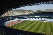 3 April 2005; A general view of the Anoeta Stadium. Heineken European Cup 2004-2005, Quarter-Final, Biarritz Olympique v Munster, Anoeta Stadium, San Sebastian, Spain. Picture credit; Damien Eagers / SPORTSFILE