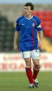 4 April 2005; Noel Bailie, Linfield. Setanta Cup, Group One, Longford Town v Linfield, Flancare Park, Longford. Picture credit; David Maher / SPORTSFILE
