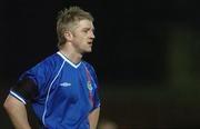 4 April 2005; William Murphy, Linfield. Setanta Cup, Group One, Longford Town v Linfield, Flancare Park, Longford. Picture credit; David Maher / SPORTSFILE