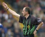 3 April 2005; Seamus McCormack, Referee, during the game between Wexford and Laois. Allianz National Football League, Division 1B, Wexford v Laois, Wexford Park, Wexford. Picture credit; Matt Browne / SPORTSFILE