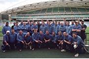 3 June 1999; The Ireland Rugby team pictured in Stadium Australia, home of the 2000 Olympic Games in Sydney. Ireland Rugby Squad Training, Stadium Australia, Sydney, Australia. Picture credit: Matt Browne / SPORTSFILE