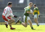 3 April 2005; Colm Cooper, Kerry, in action against Ryan McMenamin, Tyrone. Allianz National Football League, Division 1A, Kerry v Tyrone, Fitzgerald Stadium, Killarney, Co. Kerry. Picture credit; Brendan Moran / SPORTSFILE