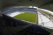 12 April 2005; A general view of Croke Park showing the pitch enhancement programme in progress, Dublin. Picture credit; Brian Lawless / SPORTSFILE