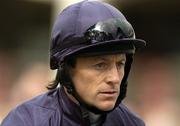 10 April 2005; Jockey, Kieran Fallon. Irish Stallion Farms EBF Maiden. Leopardstown Racecourse, Dublin. Picture credit; Damien Eagers / SPORTSFILE