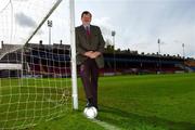 13 April 2005; New Chief Executive of St. Patrick's Athletic F.C. Bernard O'Byrne after a press conference to announce his appointment. Richmond Park, Dublin. Picture credit; David Maher / SPORTSFILE