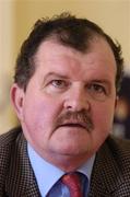 13 April 2005; New Chief Executive of St. Patrick's Athletic F.C. Bernard O'Byrne during a press conference to announce his appointment. Richmond Park, Dublin. Picture credit; David Maher / SPORTSFILE