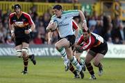 16 April 2005; James Downey, Connacht, in action against Newport Gwent Dragons. Celtic League, Newport Gwent Dragons v Connacht, Rodney Parade, Newport, Wales. Picture credit; Tim Parfitt / SPORTSFILE