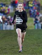 11 January 2014; Fionnuala Britton, Ireland, competing in the Senior Women's Bupa Great Edinburgh Cross Country. Edinburgh, Scotland. Picture credit: Bill Murray / SPORTSFILE