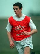 12 February 1999; Brian Cash during a Republic of Ireland under 16 training session in Dublin. Photo by David Maher/Sportsfile