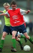 12 February 1999; Declan Field during a Republic of Ireland under 16 training session in Dublin. Photo by David Maher/Sportsfile