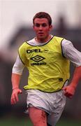 12 February 1999; Gerard Robinson during a Republic of Ireland under 16 training session in Dublin. Photo by David Maher/Sportsfile