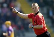 24 April 2005; Anthony Stapleton, Referee. Allianz National Hurling League, Division 1, Round 3, Wexford v Clare, Wexford Park, Wexford. Picture credit; Matt Browne / SPORTSFILE