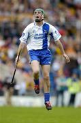 2 May 2005; Colin Ryan, St. Flannan's, celebrates at the final whistle after victory over St. Kieran's. All-Ireland Colleges Senior 'A' Hurling Final, St. Flannan's v St. Kieran's, Semple Stadium, Thurles, Co. Tipperary. Picture credit; Brendan Moran / SPORTSFILE