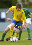 28 April 2005; Kevin Walker, Sweden. U16 Friendly International, Republic of Ireland U16 v Sweden U16, Whitehall, Dublin. Picture credit; Brian Lawless / SPORTSFILE