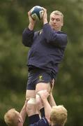 5 May 2005; Leinster's Victor Costello in action during squad training. UCD, Belfield, Dublin. Picture credit; Pat Murphy / SPORTSFILE