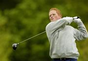 6 May 2005; Darren Crowe, Ireland, watches his drive from the 17th tee box during the Irish Amateur Open Championship. Carton House Golf Club, Maynooth Co. Kildare. Picture credit; Matt Browne / SPORTSFILE