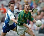1 May 2005; Joe Sheridan, Meath, in action against James Coyle, Monaghan. Allianz National Football League, Division 2 Final, Meath v Monaghan, Croke Park, Dublin. Picture credit; David Maher / SPORTSFILE