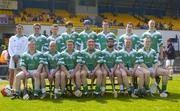 15 May 2005; The London team. Guinness Ulster Senior Hurling Championship, Down v London, Casement Park, Belfast. Picture credit; Brian Lawless / SPORTSFILE