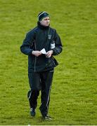 22 January 2014; Coláiste Chríost Rí manager Aidan Moynihan. Corn Uí Mhuiri Quarter-Final, Pobalscoil Chorca Dhuibhne, Dingle v Coláiste Chríost Rí, Cork. Dr. Crokes GAA Club, Killarney, Co. Kerry. Picture credit: Diarmuid Greene / SPORTSFILE