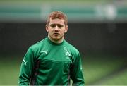 24 January 2014; Ireland's Paddy Jackson during squad training ahead of their opening RBS Six Nations Rugby Championship game against Scotland on Sunday the 2nd of February. Ireland Rugby Squad Training, Aviva Stadium, Lansdowne Road, Dublin. Picture credit: Matt Browne / SPORTSFILE