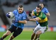 1 February 2014; Kevin McMenamon, Dublin, in action against Shane Enright, Kerry. Allianz Football League Division 1 Round 1, Dublin v Kerry, Croke Park, Dublin. Picture credit: Ray McManus / SPORTSFILE