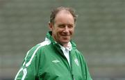 3 June 2005; Brian Kerr, Republic of Ireland manager, during squad training. Lansdowne Road, Dublin. Picture credit; David Maher / SPORTSFILE