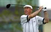 3 June 2005; Christy O'Connor Jnr watches his drive from the 12th tee box during round one of the AIB Irish Seniors Open. Heritage Golf & Country Club, Killenard, Co. Laois. Picture credit; Matt Browne / SPORTSFILE