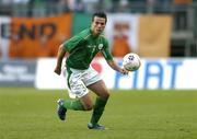 4 June 2005; Ian Harte, Republic of Ireland. FIFA 2006 World Cup Qualifier, Republic of Ireland v Israel, Lansdowne Road, Dublin. Picture credit; Brendan Moran / SPORTSFILE