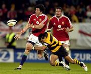 8 June 2005; Shane Horgan, British and Irish Lions, in action against Taranaki. British and Irish Lions Tour to New Zealand 2005, Taranaki v British and Irish Lions, Yarrow Stadium, New Plymouth, New Zealand. Picture credit; Richard Lane / SPORTSFILE