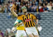 12 June 2005; Henry Shefflin, Kilkenny, celebrates after scoring a goal for his side. Guinness Leinster Senior Hurling Championship Semi-Final, Kilkenny v Offaly, Croke Park, Dublin. Picture credit; Matt Browne / SPORTSFILE