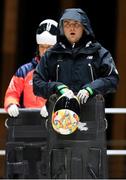 5 February 2014; Team Ireland's Sean Greenwood ahead of his training run of the Skeleton ahead of the Sochi 2014 Winter Olympics. Sanki Sliding Centre, Rzhanaya Polyana, Russia. Picture credit: William Cherry / SPORTSFILE