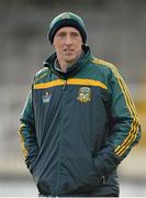 26 January 2014; Meath selector Trevor Giles. Bord na Mona O'Byrne Cup, Final, Kildare v Meath. St Conleth's Park, Newbridge, Co. Kildare. Picture credit: Brendan Moran / SPORTSFILE