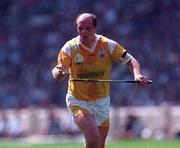 4 August 1996; Terence McNaughton of Antrim during the GAA Hurling All-Ireland Senior Championship Semi-Final match between Antrim and Limerick at Croke Park in Dublin. Photo by Ray McManus/Sportsfile