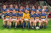 27 April 1997; The Tipperary team prior to the GAA Munster Senior Football Championship Semi-Final at Austin Stack Park in Tralee, Kerry. Photo by Sportsfile