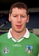 4 April 1999; Ciaran Carey of Limerick prior to the Church and General National Hurling League Division 1A match between Dublin and Limerick at Parnell Park in Dublin. Photo by Ray McManus/Sportsfile