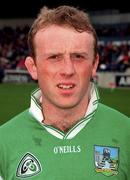 4 April 1999; Dave Clarke of Limerick prior to the Church and General National Hurling League Division 1A match between Dublin and Limerick at Parnell Park in Dublin. Photo by Ray McManus/Sportsfile