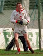 14 February 1999; Des McAuley of Cork during the Allianz National Football League Division 1 match between Cork and Galway at Páirc Uí Rinn in Cork. Photo by Brendan Moran/Sportsfile