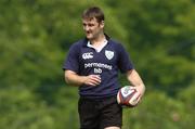 14 June 2005; Scrum-half Conor McPhillips during training. Ireland rugby squad training, Tatsumi No Mori Rugby training facility, Tokyo, Japan. Picture credit; Brendan Moran / SPORTSFILE