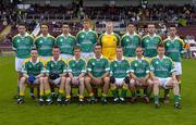 12 June 2005; Leitrim team. Bank of Ireland Connacht Senior Football Championship Semi-Final, Galway v Leitrim, Pearse Stadium, Galway. Picture credit; Ray McManus / SPORTSFILE