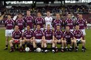 12 June 2005; Galway team. Bank of Ireland Connacht Senior Football Championship Semi-Final, Galway v Leitrim, Pearse Stadium, Galway. Picture credit; Ray McManus / SPORTSFILE