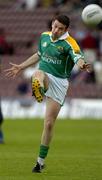 12 June 2005; James Glancy, Leitrim. Bank of Ireland Connacht Senior Football Championship Semi-Final, Galway v Leitrim, Pearse Stadium, Galway. Picture credit; Ray McManus / SPORTSFILE