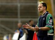 18 June 2005; Noel Dunning, London manager. Bank of Ireland All-Ireland Senior Football Championship Qualifier, Round 1, Monaghan v London, St. Tighernach's Park, Clones, Co. Monaghan. Picture credit; Pat Murphy / SPORTSFILE