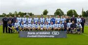 18 June 2005; The Monaghan panel. Bank of Ireland All-Ireland Senior Football Championship Qualifier, Round 1, Monaghan v London, St. Tighernach's Park, Clones, Co. Monaghan. Picture credit; Pat Murphy / SPORTSFILE