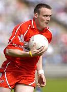 5 June 2005; Paddy Bradley, Derry. Bank of Ireland Ulster Senior Football Championship, Monaghan v Derry, St. Tighernach's Park, Clones, Co. Monaghan. Picture credit; Damien Eagers / SPORTSFILE