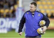 9 February 2014; Leinster head coach Matt O'Connor before the game. Celtic League 2013/14 Round 13, Zebre v Leinster, Stadio XXV Aprile, Parma, Italy. Picture credit: Roberto Bregani / SPORTSFILE