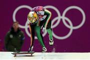 14 February 2014; Team Ireland's Sean Greenwood in action during Heat 2 of the Men's Skeleton. Sochi 2014 Winter Olympic Games, Sanki Sliding Centre, Sochi, Russia. Picture credit: William Cherry / SPORTSFILE