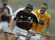 2 July 2005; Niall Healy, Galway, in action against Kieran Kelly, Antrim. Guinness All-Ireland Hurling Championship Qualifier, Round 2, Galway v Antrim, Pearse Stadium, Galway. Picture credit; David Maher / SPORTSFILE